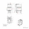 Recuperador de Calor a Lenha 3 Faces – Romotop HU3LF