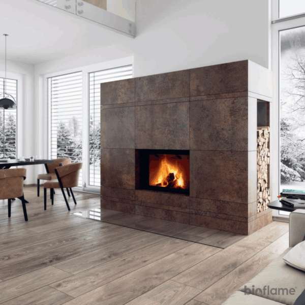 Recuperador de Calor para Aquecimento Central a Lenha – Romotop HW2N 01