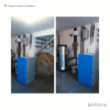 Caldeira para Aquecimento Central a Pellets – Artel Boiler 24 com Limpeza Automática instalada na casa de um cliente Bioflame