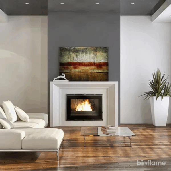 Recuperador de Calor a Lenha Ventilado - Invicta 800 Grand Angle Turbo