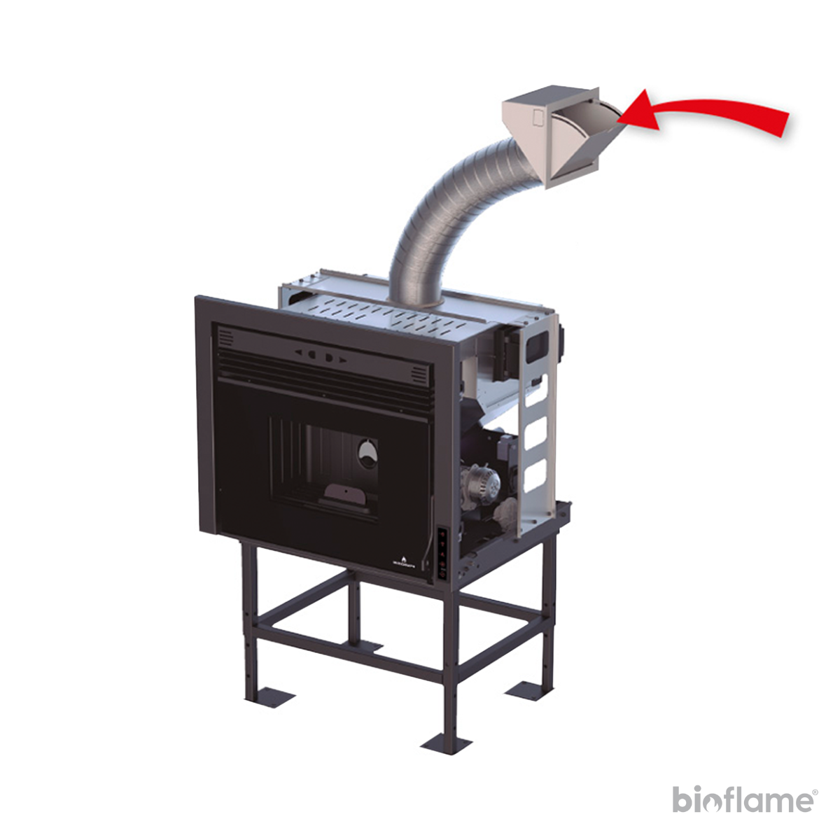 Recuperador de Calor a Pellets Canalizável – BioBronpi Neva
