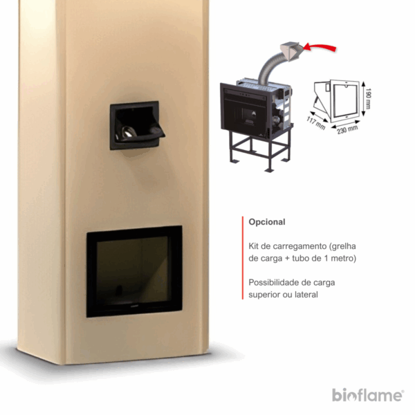 Recuperador de Calor a Pellets Canalizável – BioBronpi Neva