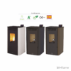 Certificações Ecodesign e Flamme Verte 7 estrelas da Salamandra a Pellets - Biobronpi Tina