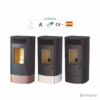Certificações Ecodesign e Flamme Verte 7 estrelas da Salamandra a Pellets Canalizável - Biobronpi Trebol.