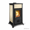 Salamandra a Lenha Nordica Extraflame Gemma Creme