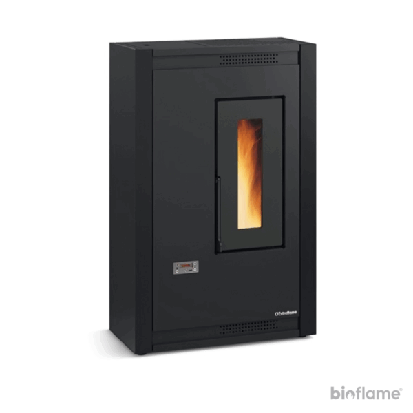 Salamandra a Pellets com Ventilação - Nordica Extraflame Luisella preta