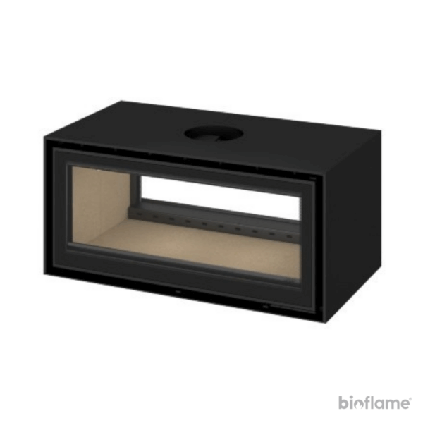 Salamandra a Lenha – Adf Linea 85 B Dupla Face na diagonal