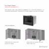 Recuperador de Calor a Lenha em Ferro Fundido - Hergom C-3/80 HF com saídas para canalização de ar