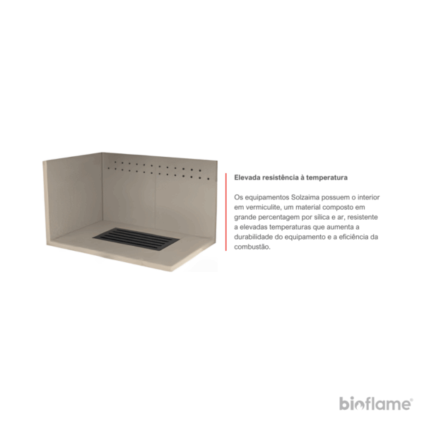 Recuperador de Calor a Lenha Canalizável – Solzaima Urano Vitro Eco 70 com interior em vemiculite