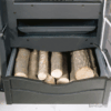 Gaveta de lenheiro da Salamandra a Lenha com Forno - Nordica Extraflame Rossella Plus Forno