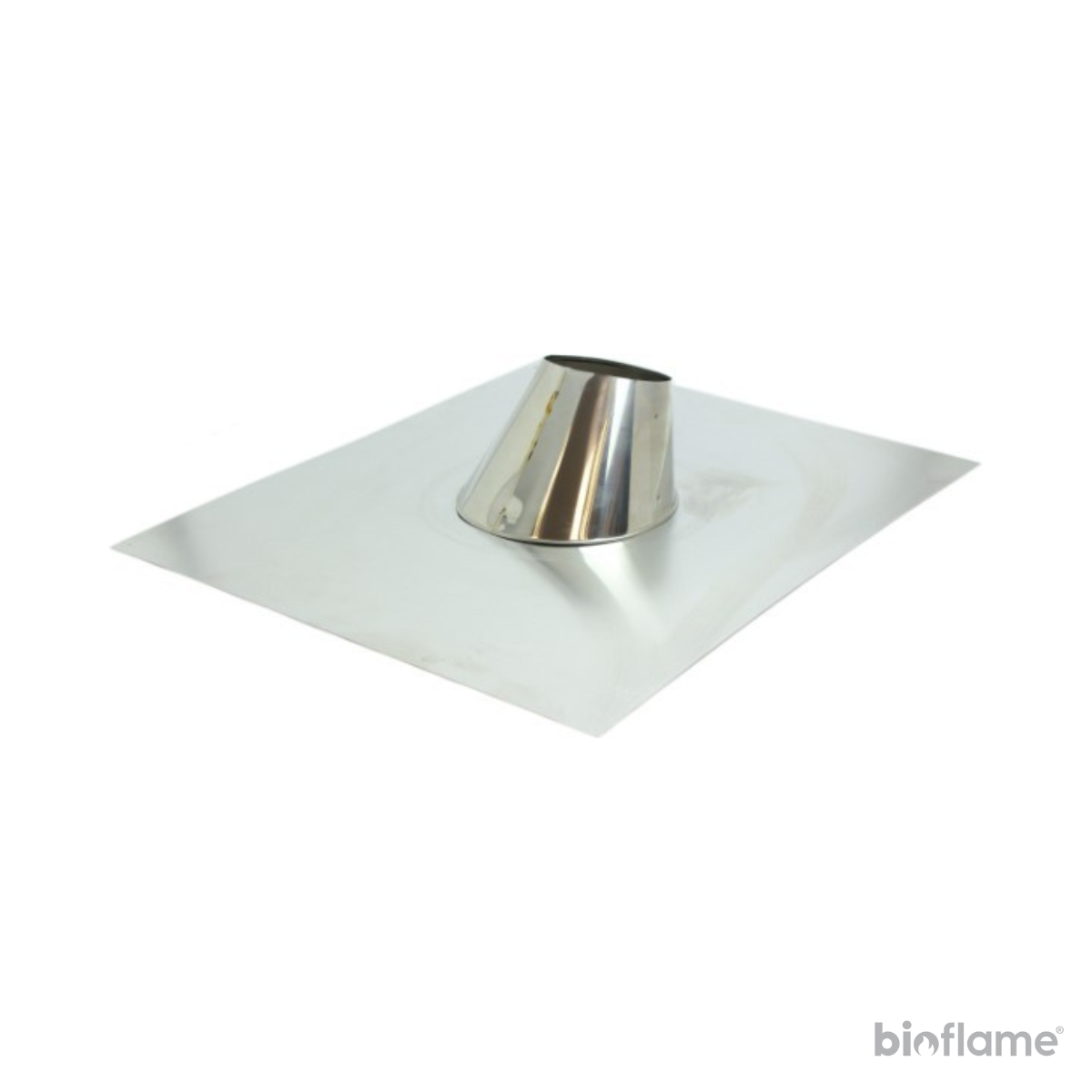 Cobre Águas em Inox para Chaminé com Inclinação de 5º a 35º - Vitor Monteiro