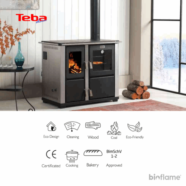 Certificações do Fogão a Lenha Teba Therm TKS-18