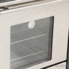 Forno integrado no Fogão a Lenha e Pellets para Aquecimento Central - Teba Therm TPW-23.