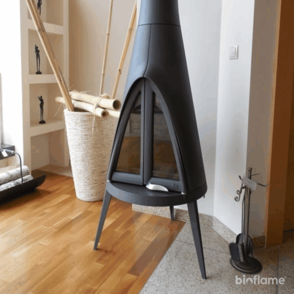 Salamandra a Lenha em Ferro Fundido - Invicta Tipi