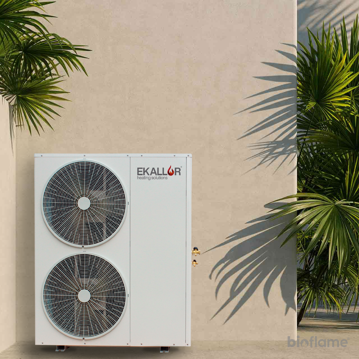 Bomba Calor para Aquecimento Central - Ekallor Split Inverter