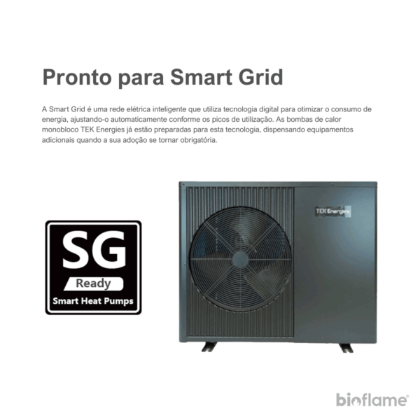 Bomba de Calor para Aquecimento Central - Tek Energies Monobloco MH 6-9-16