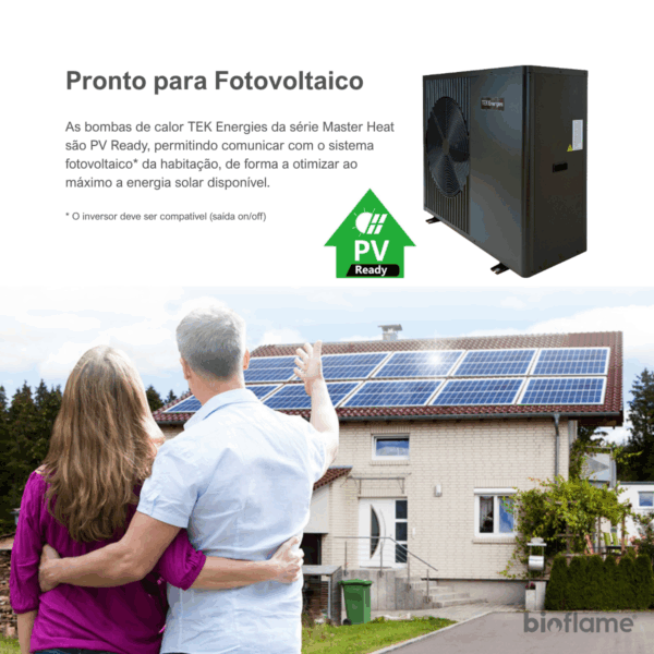 Bomba de Calor para Aquecimento Central - Tek Energies Monobloco MH 6-9-16