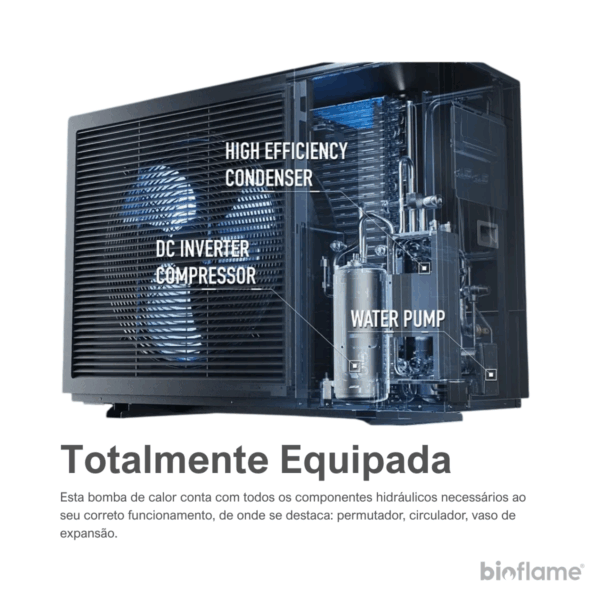 Bomba de Calor para Aquecimento Central - Tek Energies Monobloco MH 6-9-16