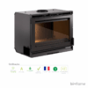 Invicta\Recuperador de Calor a Lenha Ventilado - Invicta 700 Éthéra Turbo