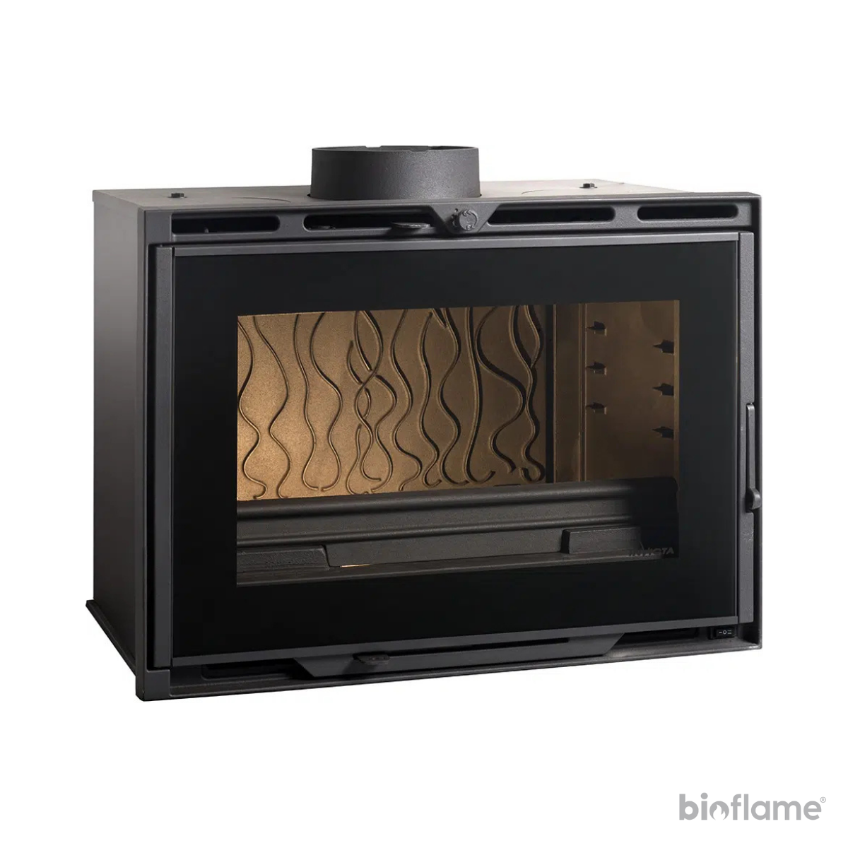 Recuperador de Calor a Lenha Ventilado - Invicta 700 Grand Angle Turbo