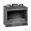 Recuperador de Calor a Lenha Ventilado - Invicta 700 Grand Vision Turbo
