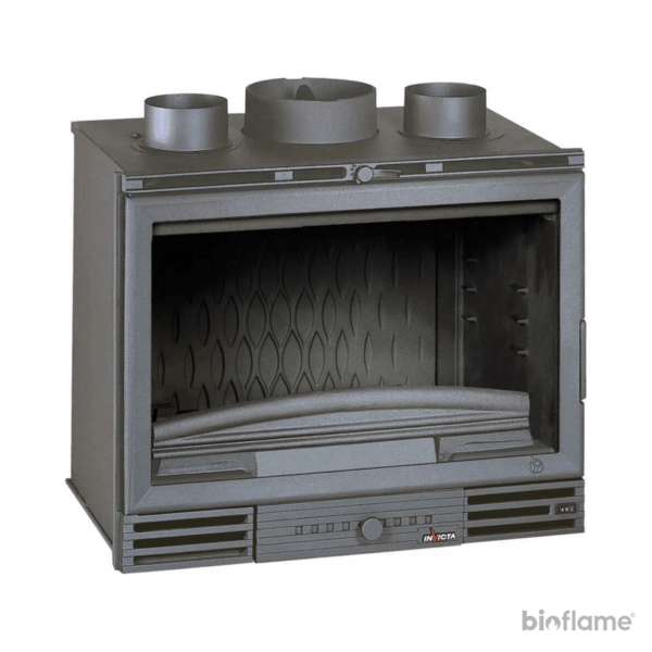 Recuperador de Calor a Lenha Ventilado - Invicta 700 Grand Vision Turbo