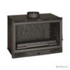 Recuperador de Calor a Lenha Ventilado - Invicta 800 Vision Totale Turbo