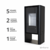 Salamandra a Lenha - Defro Home Solum Log