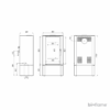 Salamandra a Lenha - Defro Home Solum Log