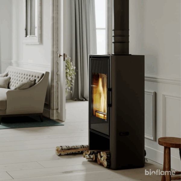 Salamandra a Lenha - Defro Home Solum Log